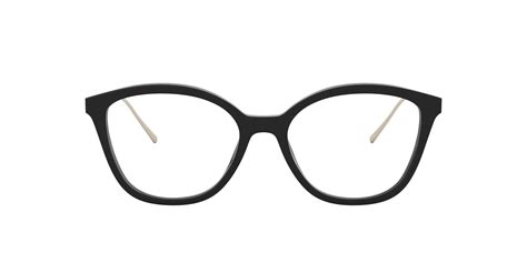 Prada™ Conceptual PR 11VV 1AB1O1 53 Black Eyeglasses